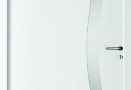 Porte d'entree blanche