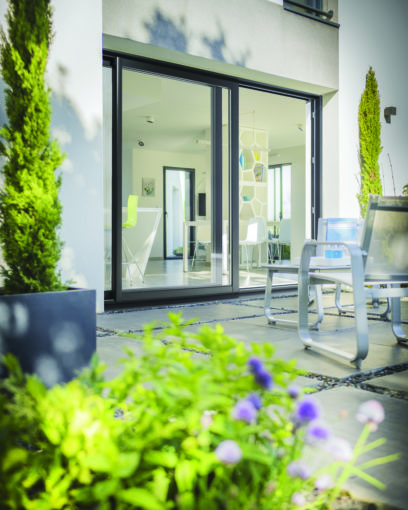 Fenêtre coulissante Alu Azur