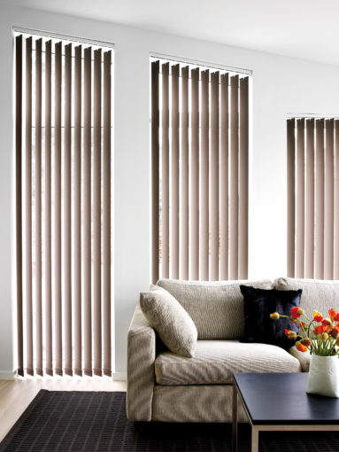 Store plissé vertical manuel