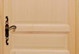 Porte d'intérieur en bois